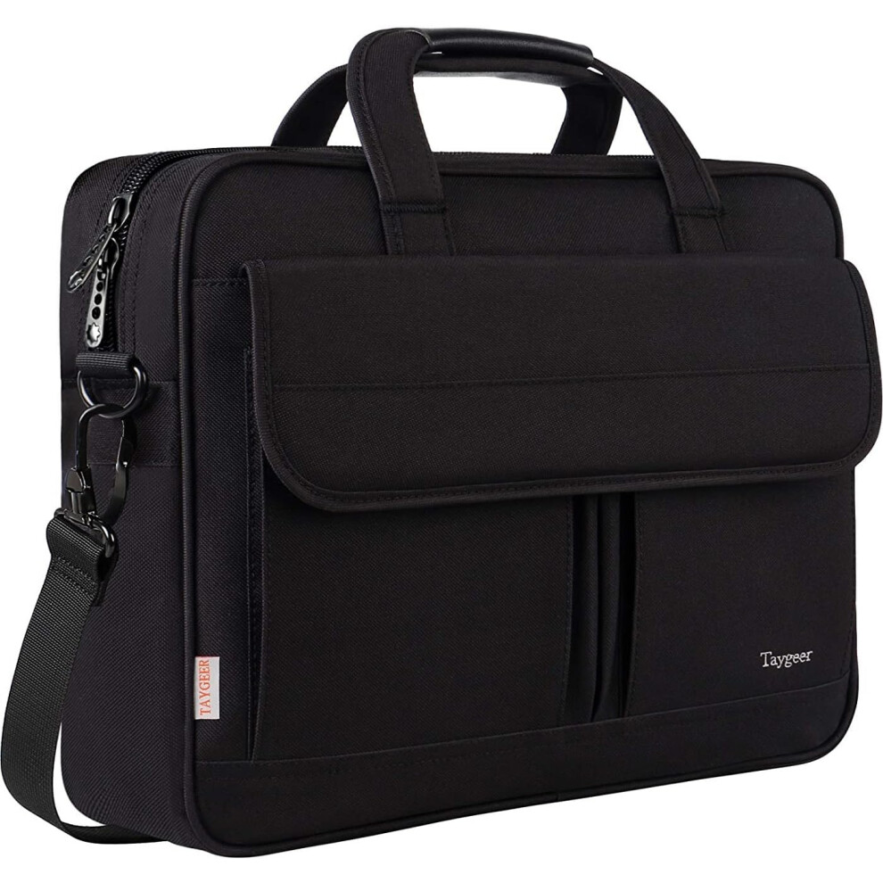 Taygeer Laptop Bag 15.6 Inch, Business Laptop Bags For Men Messenger Briefcase For Men Office Case 15 Inch Carry Case Computer Document Handbag For S 6967393219096