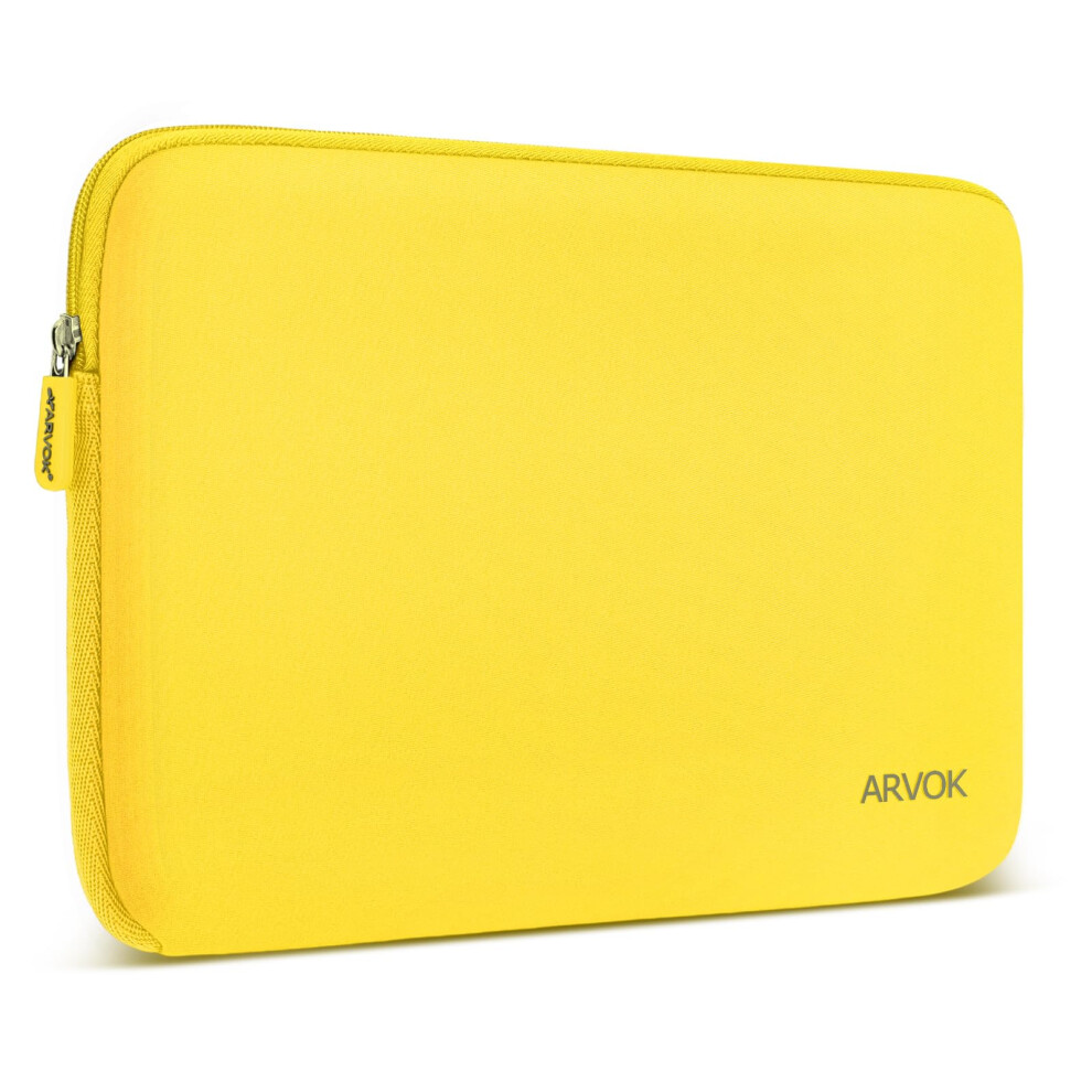 Arvok 13 13.3 14 Inch Laptop Sleeve Case For Macbook Pro/Macbook Air 13-14 Inch, Water-Resistant Notebook Chromebook Computer Pouch, Carrying Bag Cov 4672788863328