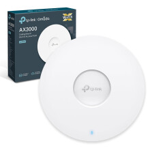 TP-Link EAP650 WiFi 6 Access Point, AX3000 Dual Band Gigabit Wireless Access Points, Power Adapter included, Seamless Roaming Extended Range, Omada M