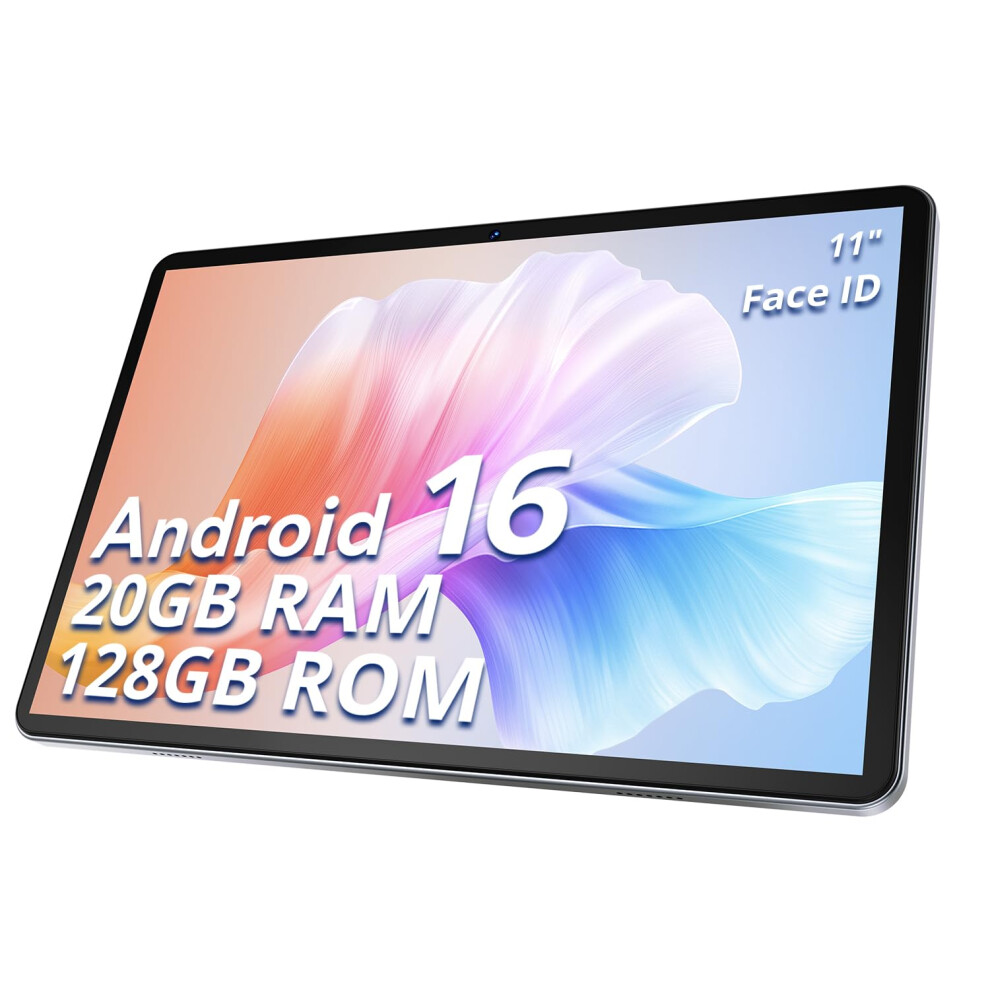 Svitoo Android 16 Tablet 11 Inch With Gemini Ai, 20Gb Ram 128Gb Rom, 90Hz Ips Display, Fast T7250 Octa-Core, 8800Mah, 13Mp+8Mp Camera, Widevine L1, 5 5007032262647
