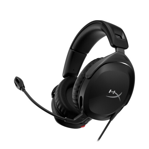 HyperX HYPERX 519T1AA Cloud Stinger 2 – Lightweight over-ear headset with mic, Swivel-to-mute function, 50mm drivers, PC Compatible, Black