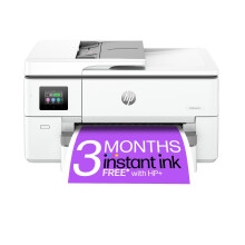 HP OfficeJet Pro 9720e Wide Format All-in-One Printer | Colour | Printer for Small Office | Wireless | Print, Scan, ADF | 3 Months of free Instant In