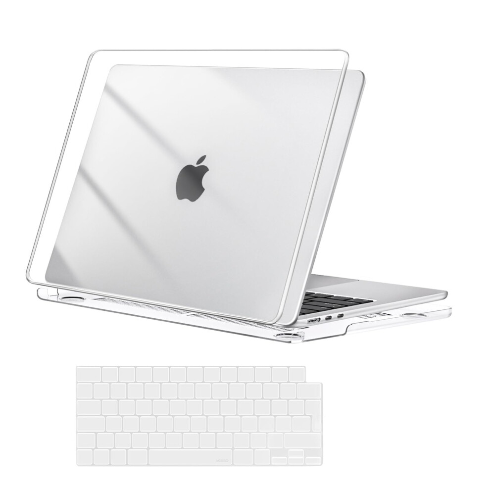 Mosiso Compatible With Macbook Air 13 Inch Case M5 M4 M3 M2 2026-2022, Hard Shell Cover Case For Macbook Air 13.6 Inch A3449 A3240 A3113 A2681 Touch 8904193738615