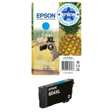 Epson 604XL Pine. Singlepack Genuine Ink Cartridge | Cyan | 1x 4ml | Brand-made for optimal results