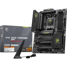 MSI MAG X870 TOMAHAWK WIFI Motherboard, ATX - Supports AMD Ryzen 9000/8000 / 7000 Processors, AM5-80A SPS VRM, DDR5 Memory Boost 8400+MT/s (OC), PCIe