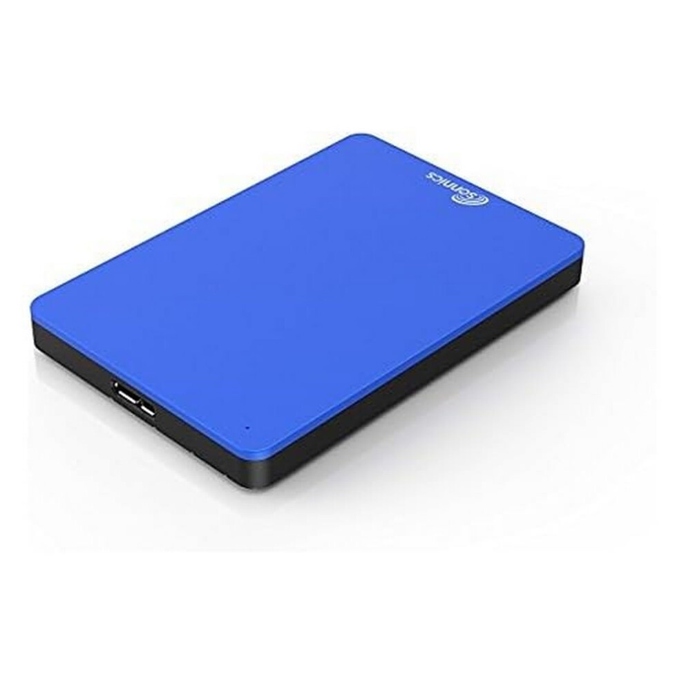 Sonnics 1Tb External Portable Hard Drive Usb 3.0 Super Fast Transfer Speed For Use With Windows Pc, Mac, Smart Tv, Xbox One & Ps4 Blue 1136555419383