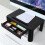 Monitor Stand Riser, 4 Height Adjustable PC Stand with Drawer Phone Slot 1