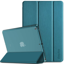 EasyAcc Case for iPad 6th/5th Generation 9.7" 2018 2017, Peacock blue