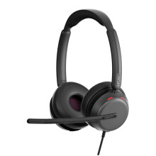 EPOS IMPACT 860T Double-Sided Wired USB C and USB A Headset with Noise-Canceling Mic, Microsoft Teams Certified, Super Wideband Audio, Comfortable Fi