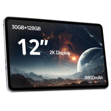 SVITOO 12 Inch Android 16 Tablet with Gemini AI, 2K FHD (20001200) Display, 30GB RAM (6GB + 24GB Virtual) + 128GB ROM, Octa-Core, 8800mAh Battery, W