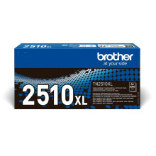 Brother TN-2510XL Toner Cartridge, Black, Single Pack, High Yield, Includes 1 x Toner Cartridge, Genuine Supplies