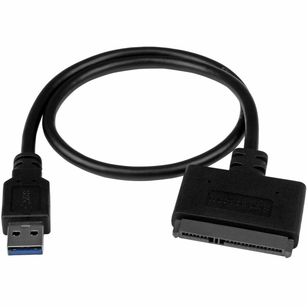 Startech.com Usb 3.1 To 2.5" Sata Hard Drive Adapter - Usb 3.1 Gen 2 10Gbps With Uasp External Hdd/Ssd Storage Converter (Usb312sat3cb) 3377491987736