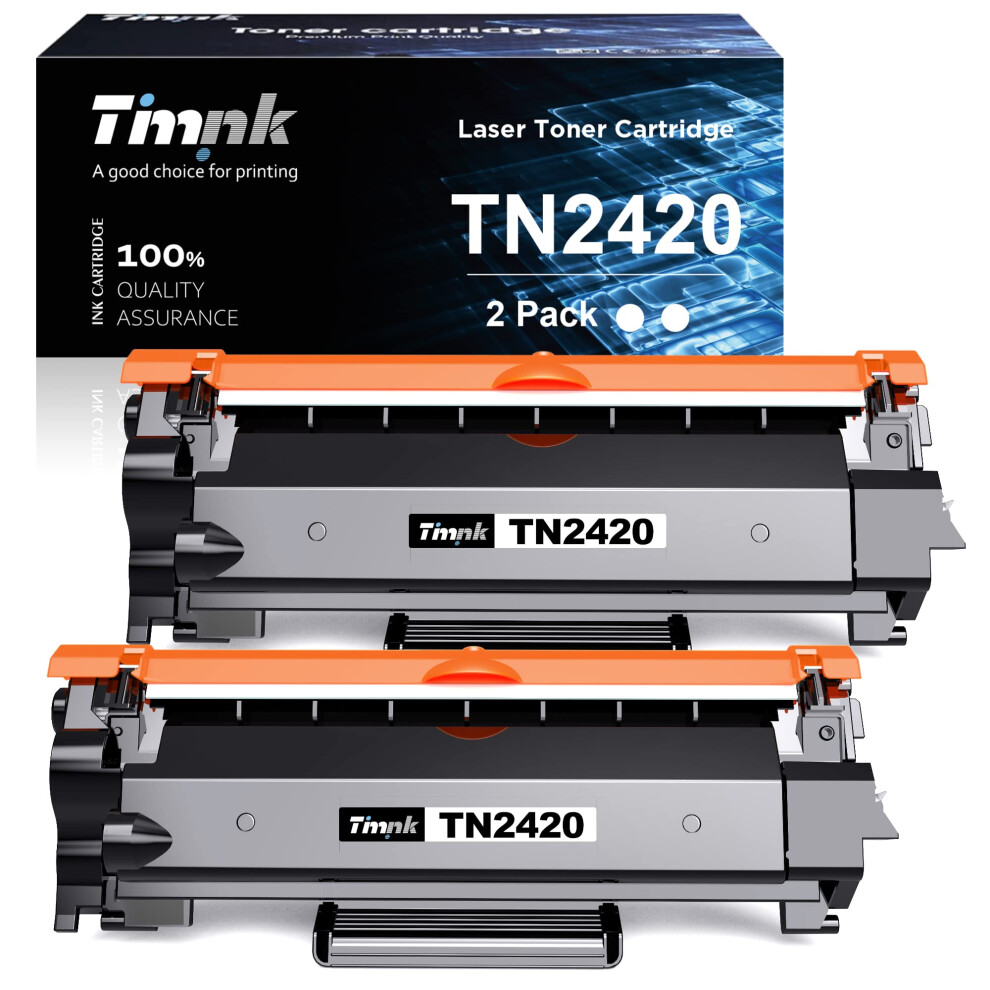 Timink Tn-2420 Tn2420 Toner Cartridge Replacement For Brother 2420 Tn2420 Tn2410 Compatible With L2530dw L2710dw L2510d Hl-L2375dw L2350dw L2710dn L2 5000737153005