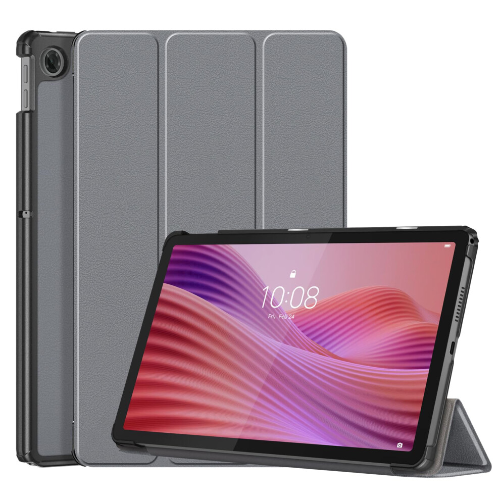 Atooz Case For Lenovo Tab 10.1 Inch 2025, With Auto Sleep/Wake Protective Cover For Lenovo Tab Tablet (Grey) Grey 6294912301902