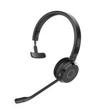 Jabra Evolve 65 TE (3rd Edition 2025) Wireless Bluetooth Mono Headset with Mic, Connect to Two Devices, 16h Battery, Noise-Cancelling Microphone, USB