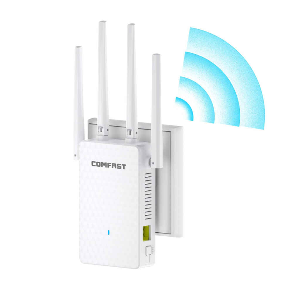 Comfast Wifi Extender Booster 1200Mbps Wifi Booster Range Extender 5Ghz & 2.4Ghz Dual Band Wifi Repeater Wireless Internet Booster, Repeater/Router/A 5060165959990