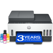 HP Smart Tank 7305 All in One Printer | Perfect for Home | Colour | Wireless | Print, Scan, Copy | Includes up to 3 Years of Ink | Refillable | Docum