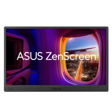 ASUS ZenScreen MB169CK Portable USB Monitor- 16 inch (15.6 inch viewable), Full HD, IPS, dual USB Type-C, mini-HDMI, Flicker Free, Blue Light Filter,