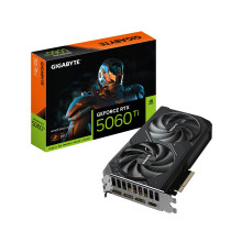 Gigabyte GeForce RTX 5060 Ti WINDFORCE OC 8G Graphics Card - 8GB GDDR7, 128bit, PCI-E 5.0, 2587MHz Core Clock, 3 x DisplayPort, 1 x HDMI, GV-N506TWF2