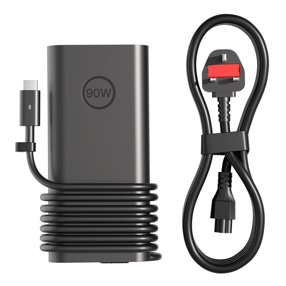 90W Usb C Charger Fit For Dell Latitude 7390 7275 7285 7370 7380 7480 5175 5179 5411 5421 5431 5511 5521 5531 5280 5480 Inspiron 14 16 7420 7430 7440 7343830514297