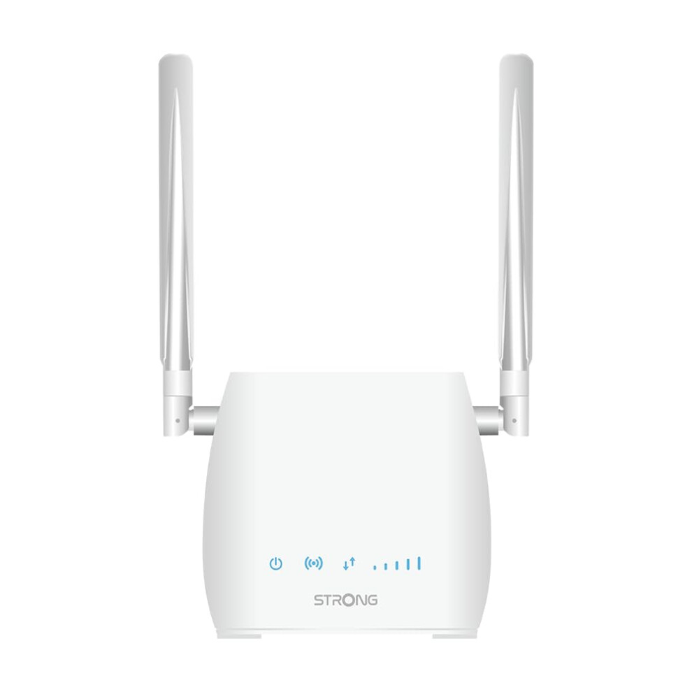 Strong 4G Lte Wlan Router 300M(Lte Up To 150Mbit/S, 2.4Ghz Wifi @ 300Mbit/S, 802.11B/G/N, Lan Port, Sim Adapter) White 9088735774824