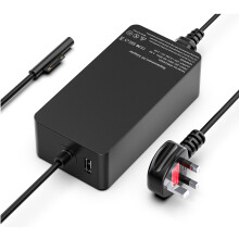 102W Laptop Charger Compatible With Surface Pro 9/8/7/6/5/4/3, Laptop 1/2/3/4/5, Go 1/2/3, Book 1/2/3, Compatible With Surface Pro Charger Microsoft