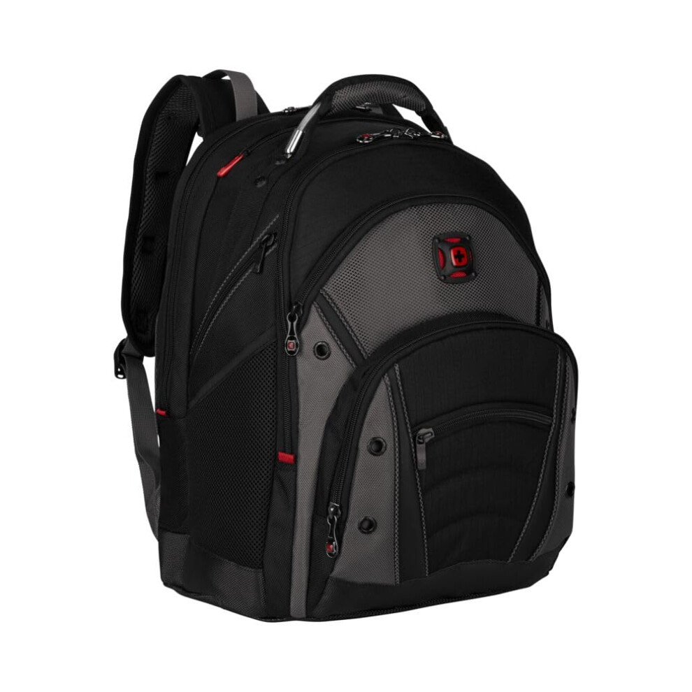 Wenger Synergy 16" Laptop Backpack, Durable Business & Travel Rucksack With Padded Laptop Compartment, Organiser Pockets, Airflow Back Panel & Shock