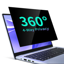 STARY 360 Laptop Privacy Screen 14 Inch,16:10 Aspect Ratio All Round Anti Spy Blue light Glare, Laptop Screen Privacy for HP/Dell/Acer/Lenovo/Samsun