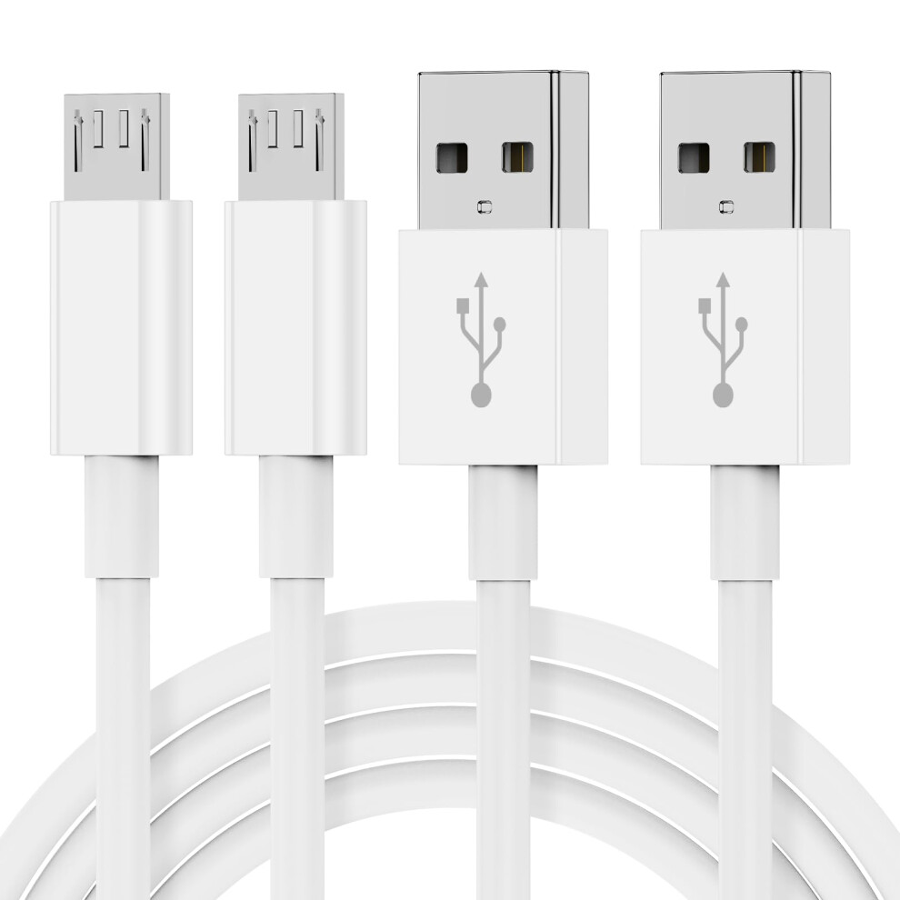 Micro Usb Cable 2Pack 1.8M Android Charger Cable Fast Charging Old Samsung Charger For Samsung Galaxy A10/S7/S6/S5/J3/A6 /, Huawei Y6/Y7, Kindle, Xbo 5002589852877