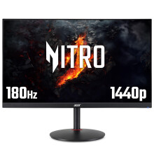 acer Nitro XV271UM3 27 inch Quad HD (2560 x 1440) Gaming Monitor - 180Hz, 1ms, IPS Panel, FreeSync Premium, 95% DCI-P3, HDR Ready, Speakers, DisplayP