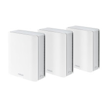 ASUS ZenWiFi BT10 Tri-band WiFi 7 Mesh, 18 Gbps, 8400 sq.ft (3pk), Dual 10G Ports, Security and Parental Controls, Smart Home Master SSIDs, 4G & 5G M