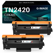 Q-image TN2420 TN2410 Black Toner Cartridge Replacement Compatible with Brother HL-L2350DW HL-L2310D MFC-L2710DW MFC-L2710DN MFC-L2730DW MFC-L2750DW