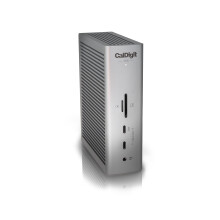 CalDigit TS5 - Thunderbolt 5 Dock - 15 Port, 140W Dedicated Host Charging, 80Gb/s Thunderbolt 5 x4, USB-C 10Gb/s x3, USB-A x2, 2.5GbE, Dual 8K@60Hz,