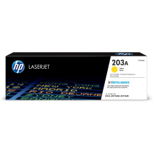 HP CF542A 203A Original LaserJet Toner Cartridge, Yellow, Single Pack