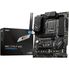 MSI PRO Z790-P WIFI Motherboard, ATX - Supports Intel 14th, 13th & 12th Gen Core Processors, LGA 1700-55A DrMOS, DDR5 Memory Boost 7000+MHz/OC, PCIe