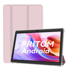 PRITOM 7 inch Tablets Android 13,32 GB, (Expandable 128GB),3500 Mah, Tablet PC, Bluetooth,Dual Camera,WiFi, Portable Tablet PC with Pink Case