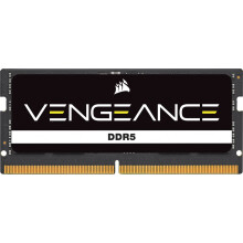 CORSAIR VENGEANCE SODIMM DDR5 RAM 8GB (1x8GB) Up to 4800MHz CL40 Intel XMP iCUE Compatible Computer Memory - Black (CMSX8GX5M1A4800C40)
