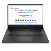 HP 14” Laptop | Intel Celeron N4500 | 4GB RAM | 64GB eMMC | Anti-Glare