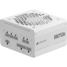 CORSAIR RM750e (2025) Fully Modular Low-Noise ATX Power Supply with 12V-2x6 Cable – ATX 3.1 & PCIe 5.1 Compliant, Cybenetics Gold Efficiency, 105C