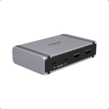 CalDigit E5 - Thunderbolt 5 Element 5 Hub - 9-Port, 4xThunderbolt 5/USB4 v2 Ports, 3xUSB-A & 2xUSB-C 10Gb/s Ports, Single 8K, Dual 6K/8K, or Dual 4K@