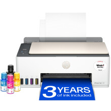 HP Smart Tank 5107 All in One Printer | Perfect for Home | Colour | Wireless | Print, Scan, Copy | Refillable | Includes up to 3 Years of Ink | Smart
