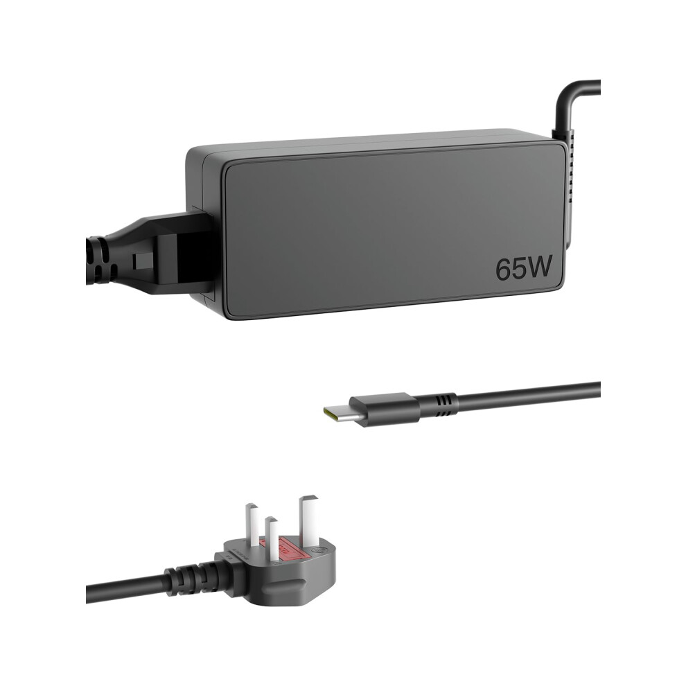Hsxirqa 65W Usb C Charger Compatible With Lenovo Thinkpad X1 T14 T14s T15 T16 E14 E15 E16 P14s P15s X12 X13 Z13 L13 L14 L15 L16 11E T570 T480s T490 T 5000686971446
