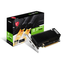 MSI GeForce GT 1030 4GHD4 LP OC Gaming Graphics Card - 4GB GDDR4, 2100 MHz, PCI Express 3.0 x16, 64 bit, DP, HDMI
