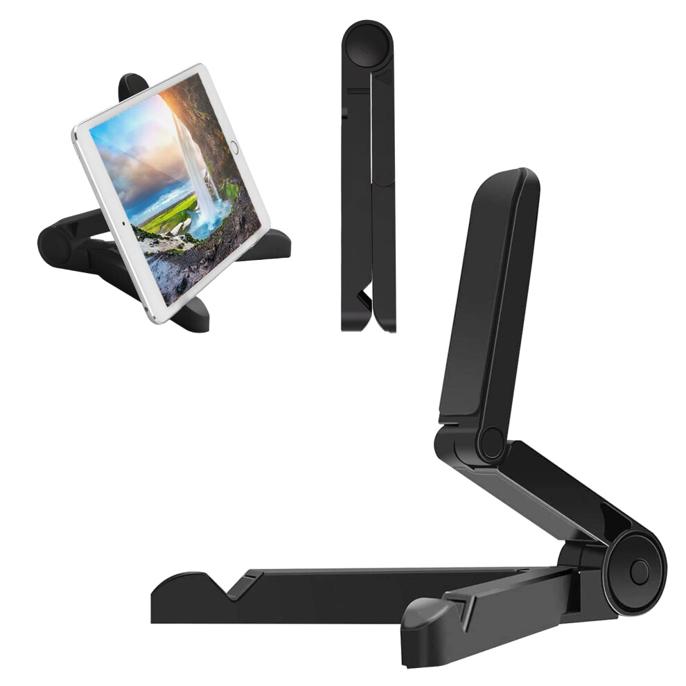 Baowuabj Tablet Stands And Holders Adjustable,Ipad Stand, Portable Tablet Stand Holder For Ipad, Kindle Fire Tablets, Desktop Mobile Phone Stand (Bla 6253138585213