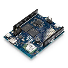 Arduino UNO Q 4GB [ABX00173]- Hybrid Board, Qualcomm Dragonwing QRB2210 microprocessor (MPU) & STM32U585 Microcontroller(MCU), AI Vision, Voice,