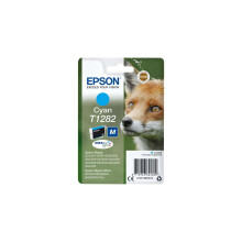 Epson T1282 Cyan Fox Genuine, DURABrite Ultra Ink Cartridge