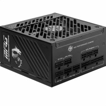 MSI MPG A1000GS PCIE5 Power Supply Unit, 1000W, 80 Plus Gold, ATX 3.1, PCIe 5.1 GPU Support, Native 12V-2x6, ATX PSU, Embossed Jacket