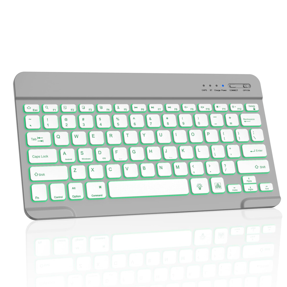 Bamcoo Bluetooth Keyboard For Ipad Wireless Keyboard Compatible With Ipad 10Th/10.2(9Th/8Th/7Th Generation), Air 5Th/4Th, Pro 11/12.9, 9.7, Mini And 9024341834415