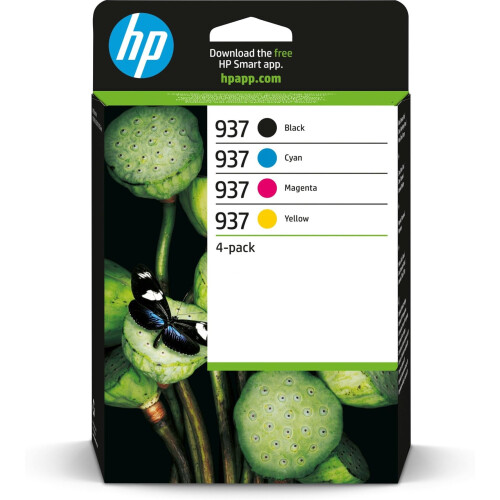 HP HP 937 ORIGINAL INK CART CMYK 4-PACK