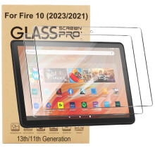 Ytuomzi Screen Protector For 10.1" Kids Tablet 2023 Model, Tempered Glass Screen Protector for 10 Kids Pro, Anti-Scratch High Definition 9H Hardness,